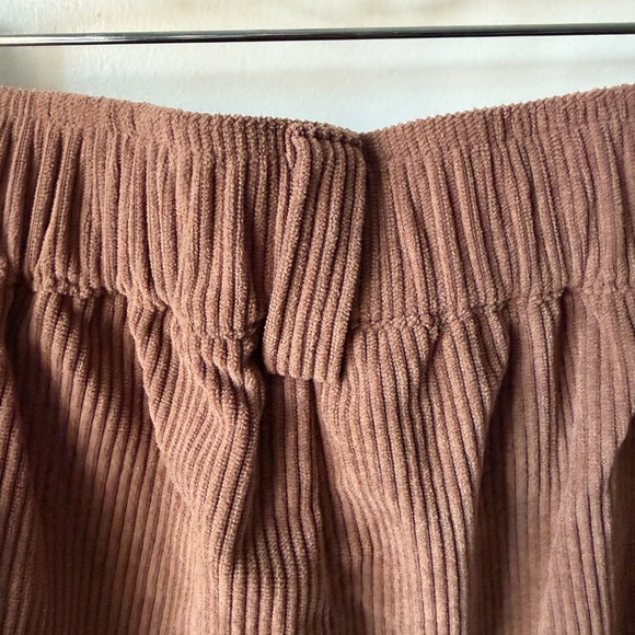 HALARA Womens Brown Corduroy Pants - Picture 3 of 8